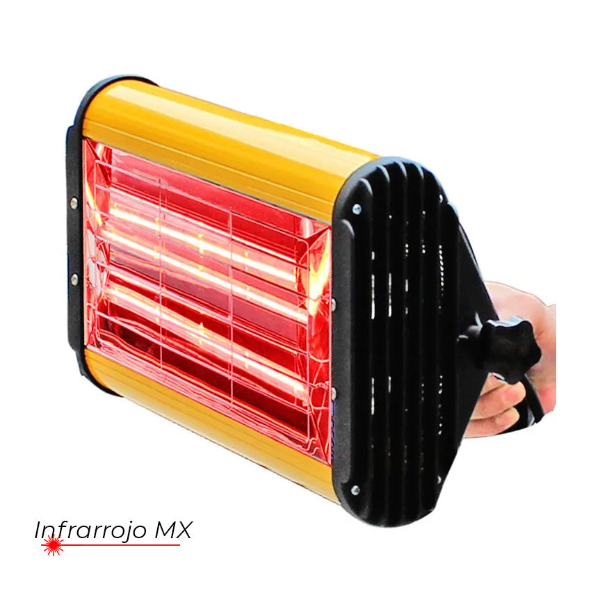 Lámpara de curado infrarrojo de onda corta para pintura de coche de 1000 W Infrarrojo MX