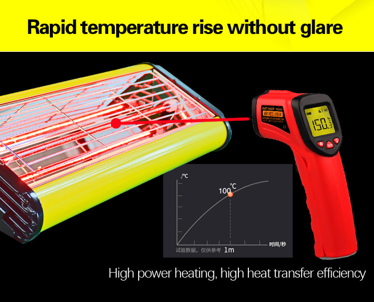 Lámpara de curado infrarrojo de onda corta para pintura de coche de 1000 W Infrarrojo MX